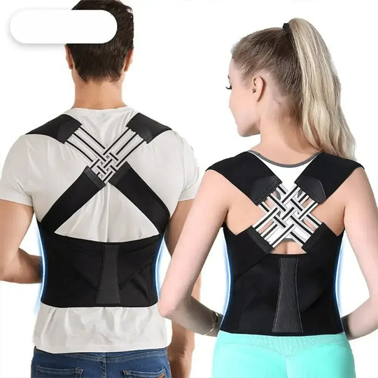 Adjustable Back Posture Belt Office Home Gym Unisex Improve Spine Clavicle Brace Posture Vest Posture Corrector